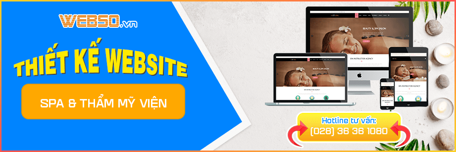 Dịch vụ Thiết kế website Thẩm Mỹ Viện